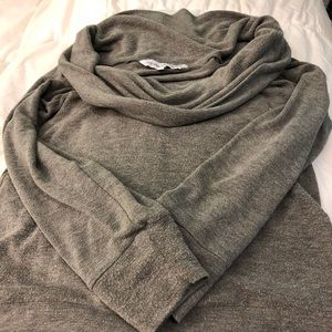 cupcakes and cashmere off the shoulder sweatshirt